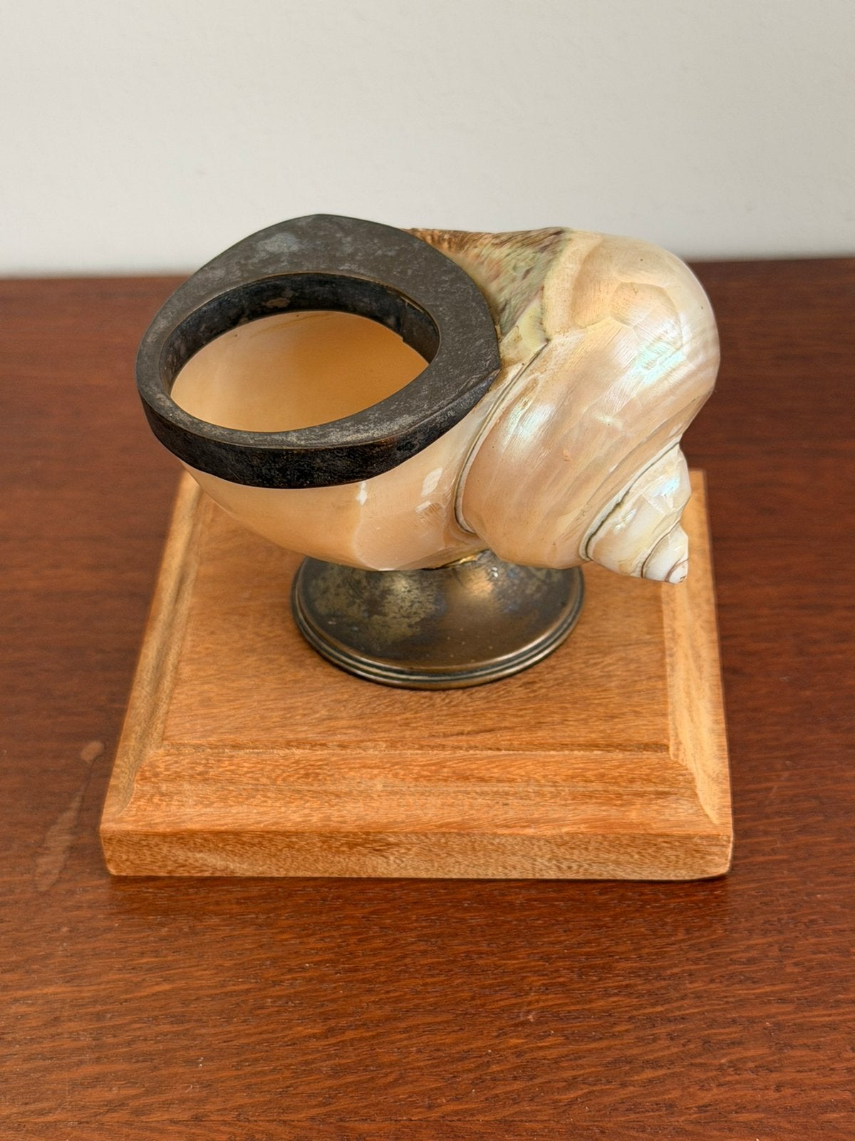 Vintage ‘70 Shell trinket Bowl, Antiek en Kunst, Curiosa en Brocante, Ophalen of Verzenden
