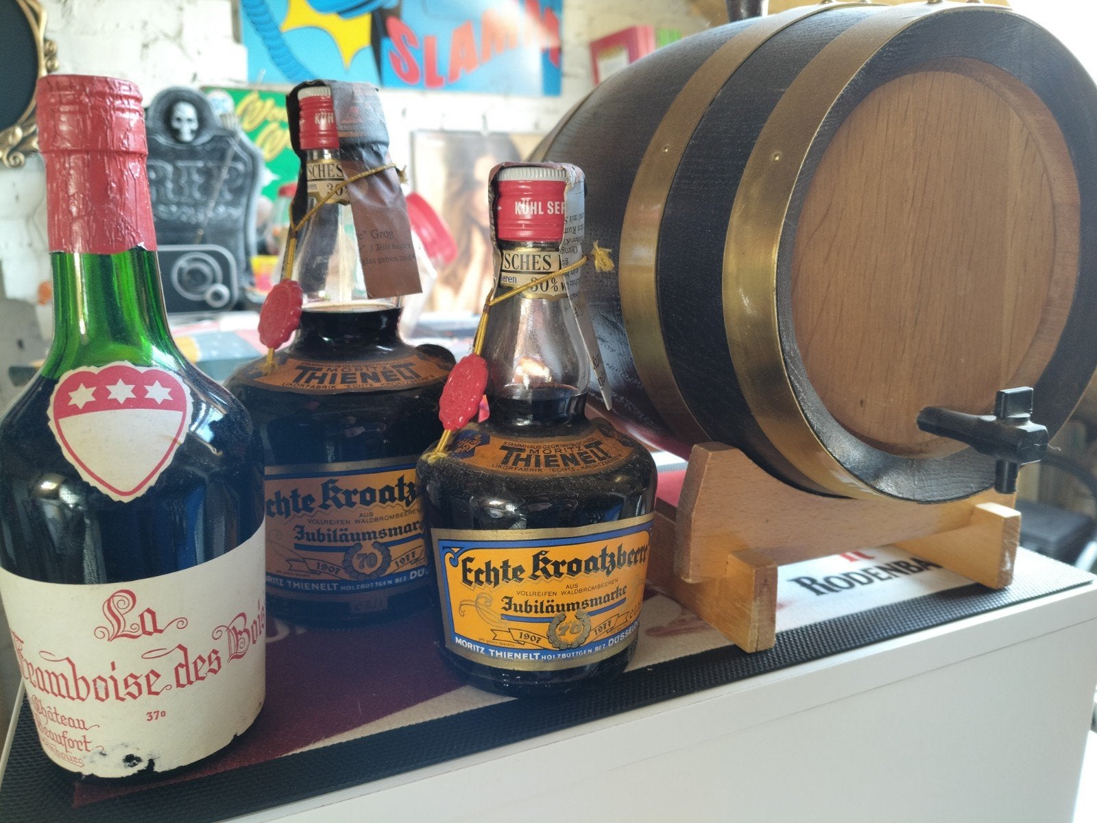 Liqueur pour collectionneurs, Enlèvement