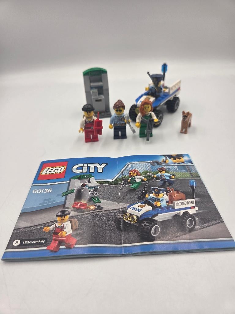 Lego City 60136 Police Starter Set, Compleet, City, Lego, Ophalen of Verzenden