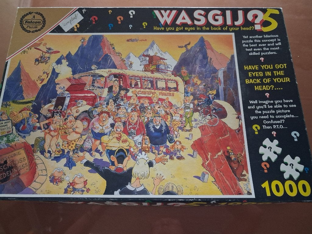 Puzzel, Hobby en Vrije tijd, Denksport en Puzzels, Ophalen of Verzenden, 500 t/m 1500 stukjes, Gebruikt, Legpuzzel