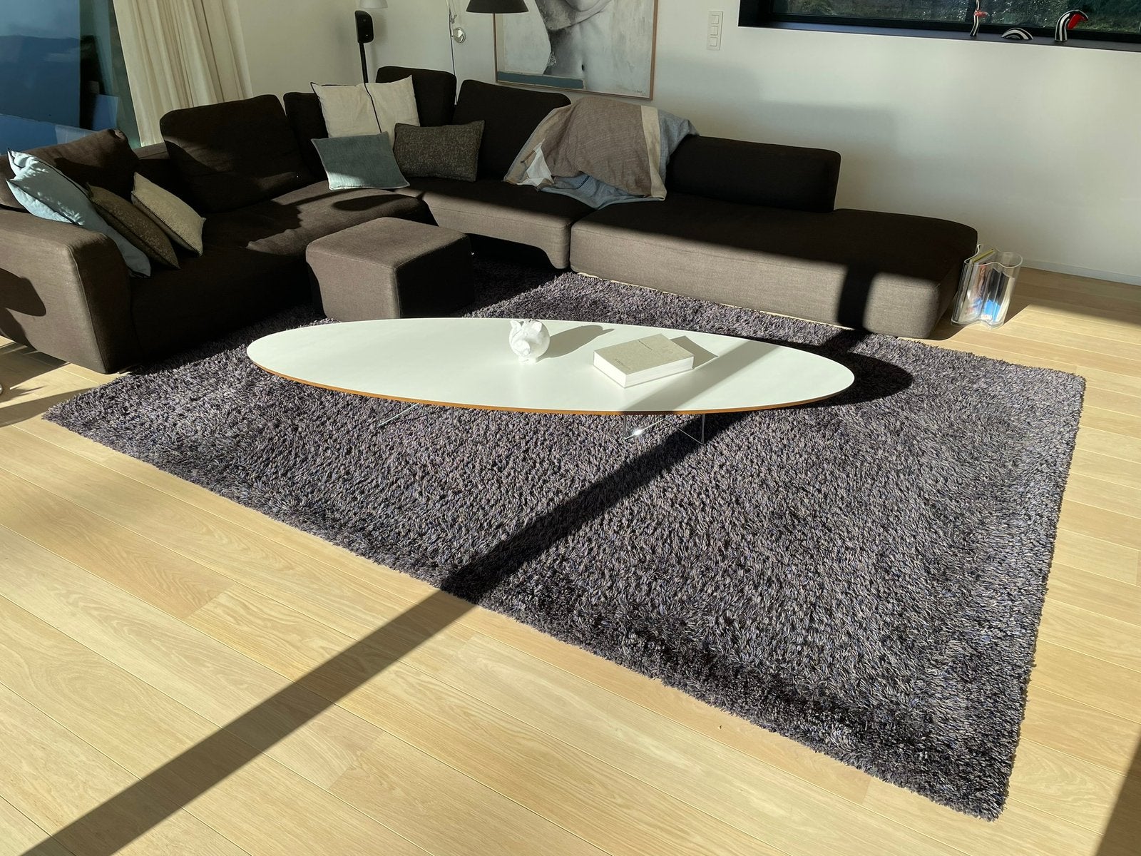 Magnifique tapis pure laine, Huis en Inrichting, Stoffering | Vloerbedekking, Ophalen, Zo goed als nieuw, Tapijt