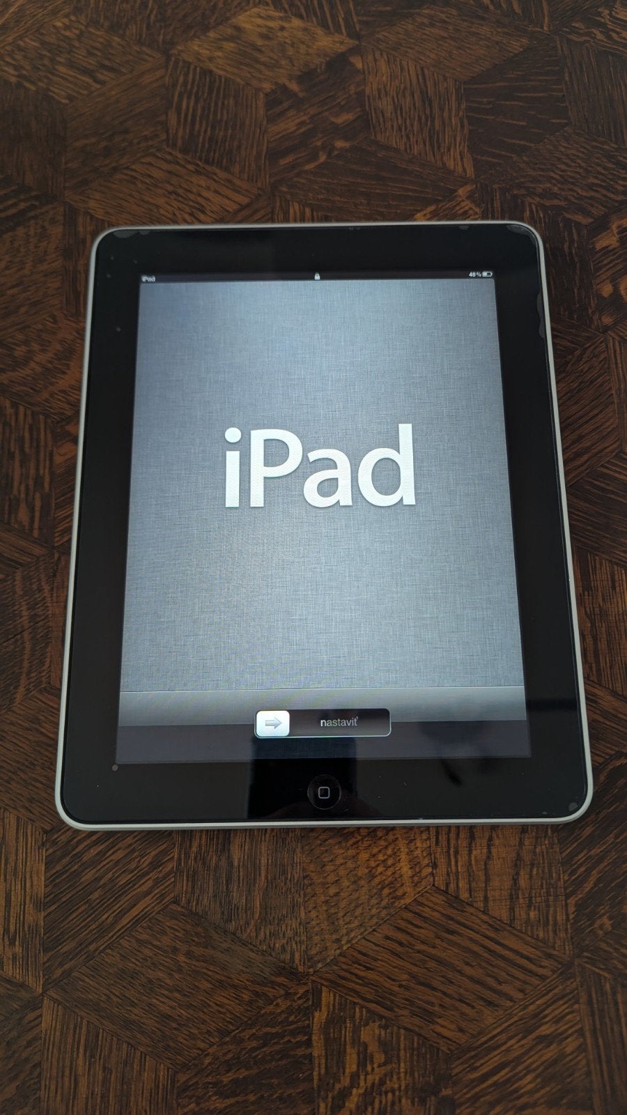 Apple iPad (1e generatie) Wi-Fi — Model A1219, Ophalen, Gebruikt, Apple iPad, Grijs