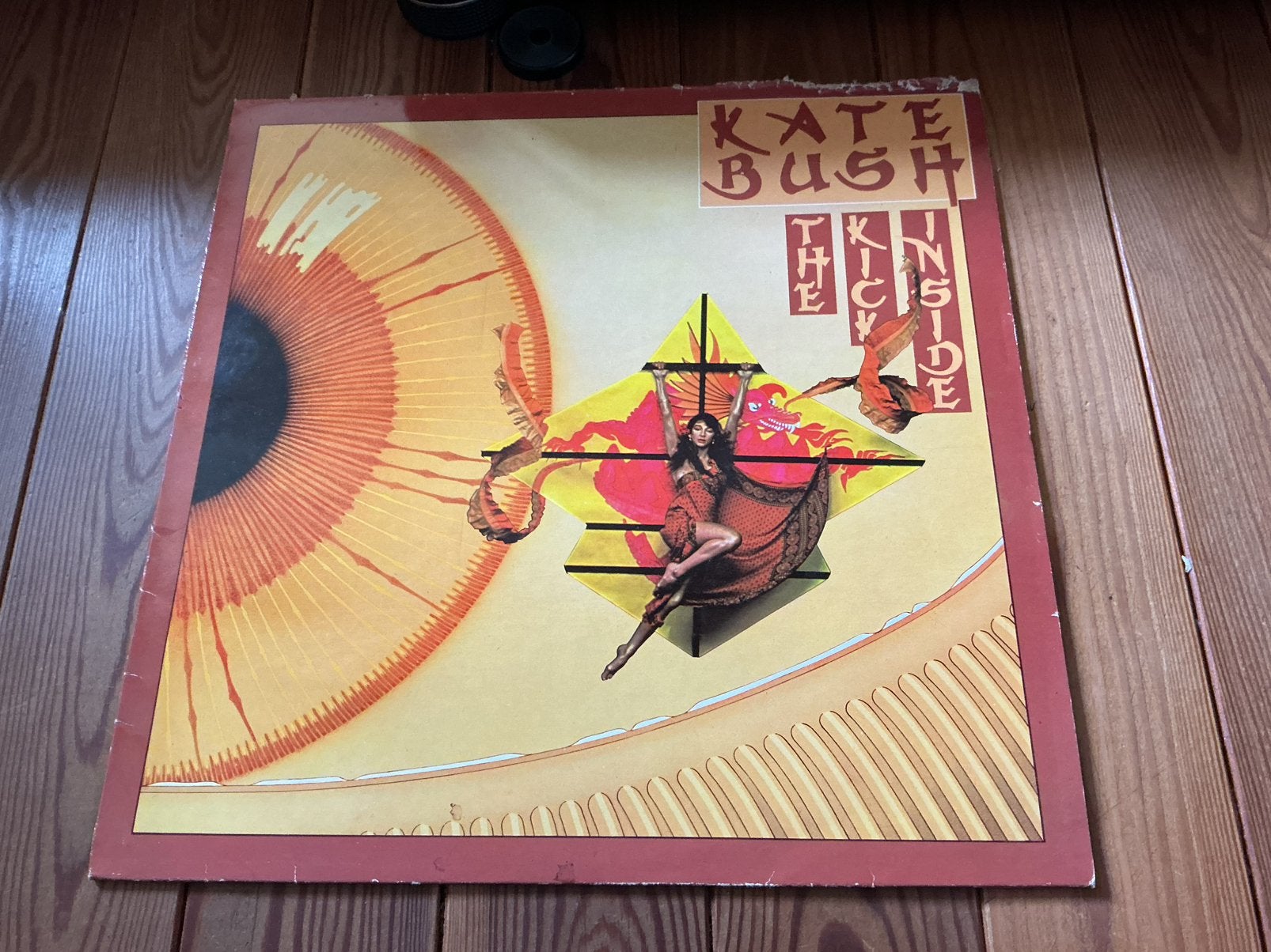 LP Kate Bush - the kick inside, Ophalen of Verzenden, 1970 - 1979, Gebruikt, 12 inch