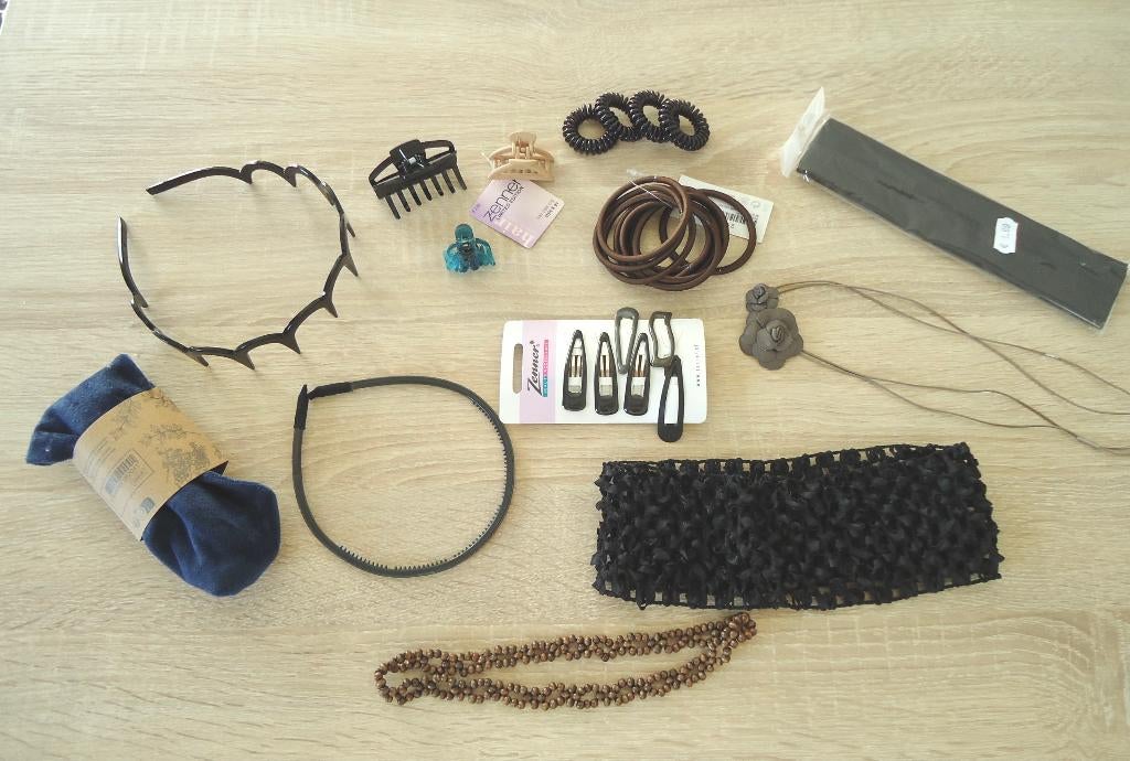 Lot d'accessoires pour cheveux, Bijoux, Sacs & Beauté, Beauté | Soins des cheveux, Enlèvement ou Envoi, Neuf, Épingle à cheveux