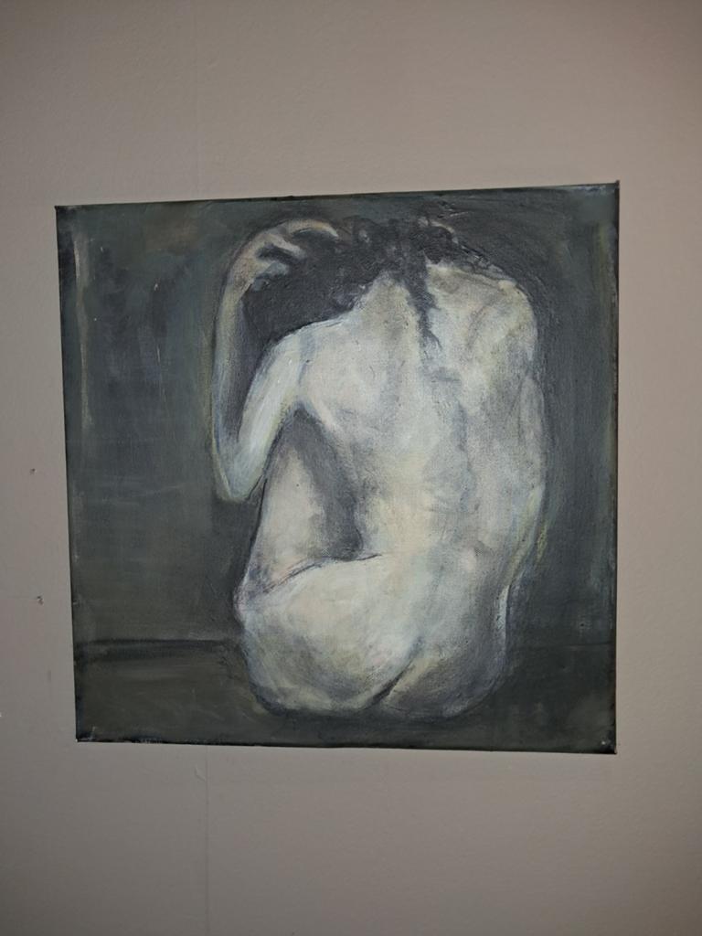 Prachtig oliewerk op doek, 40/40, Antiek en Kunst, Ophalen of Verzenden