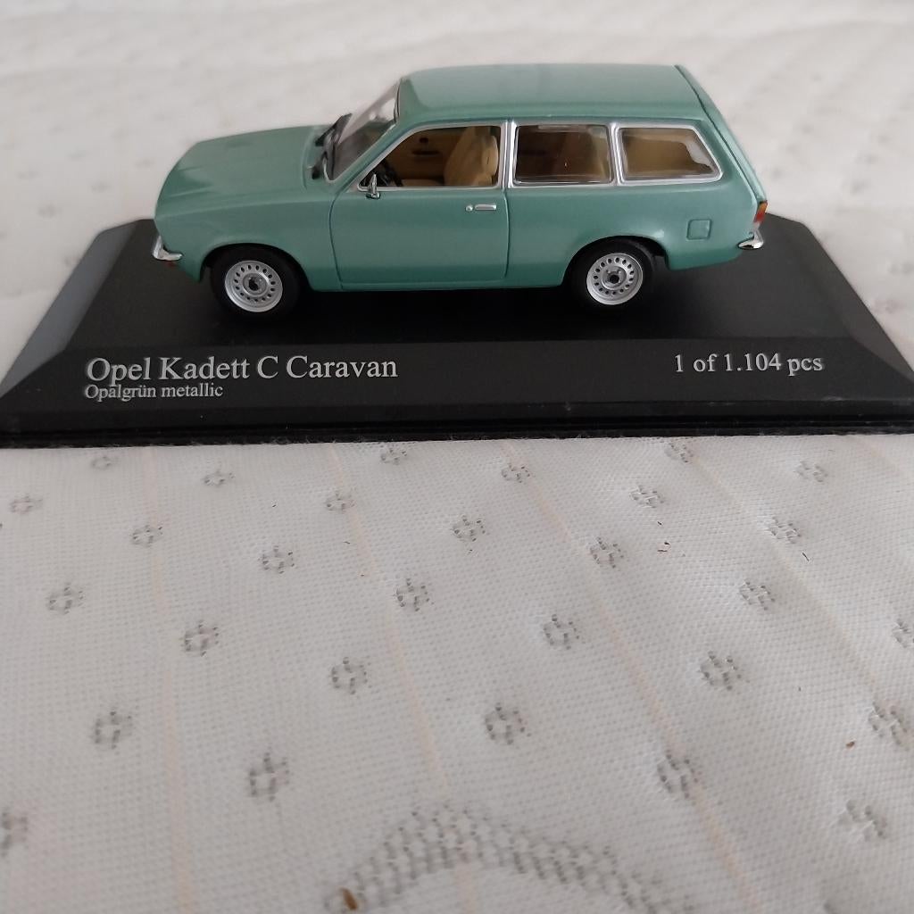 Miniatuur Opel Kadett C  1/43, Ophalen of Verzenden, Nieuw, Auto, Overige merken