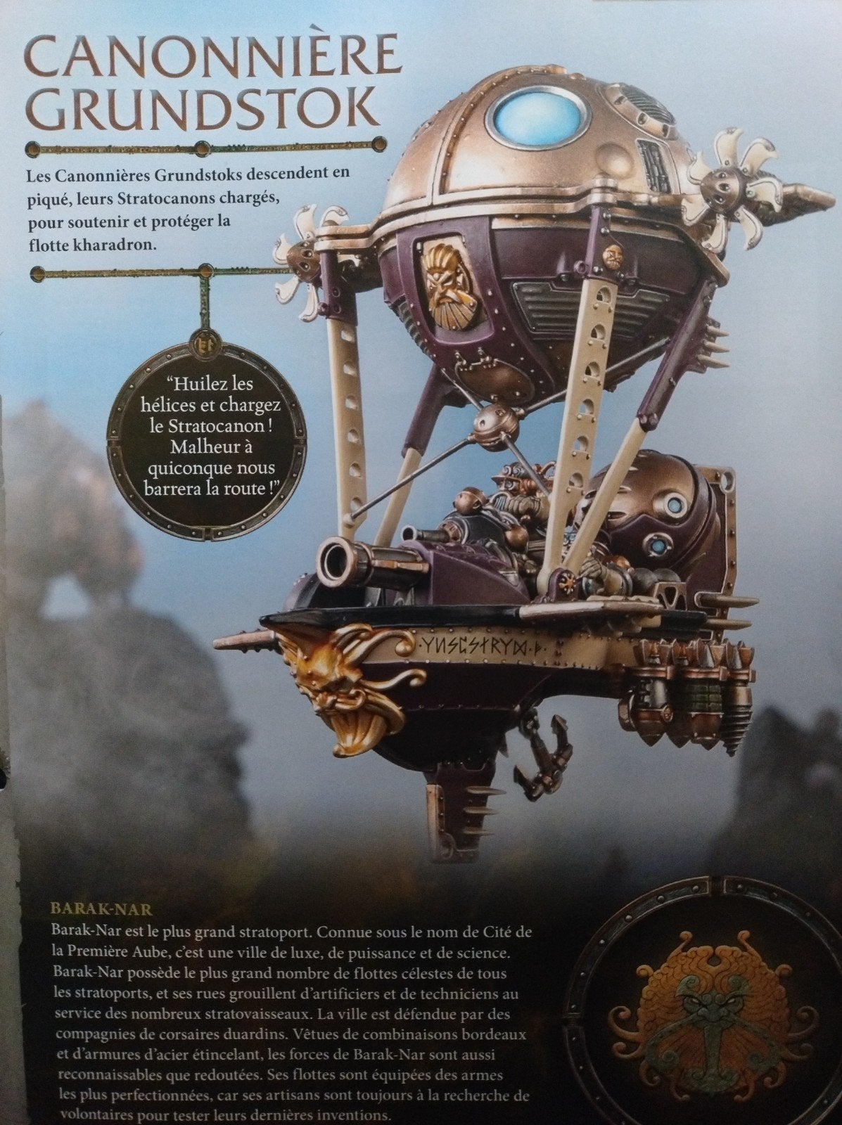 AOS KHARADRONS WARHAMMER, Neuf, Peint, Enlèvement ou Envoi, Figurine(s)