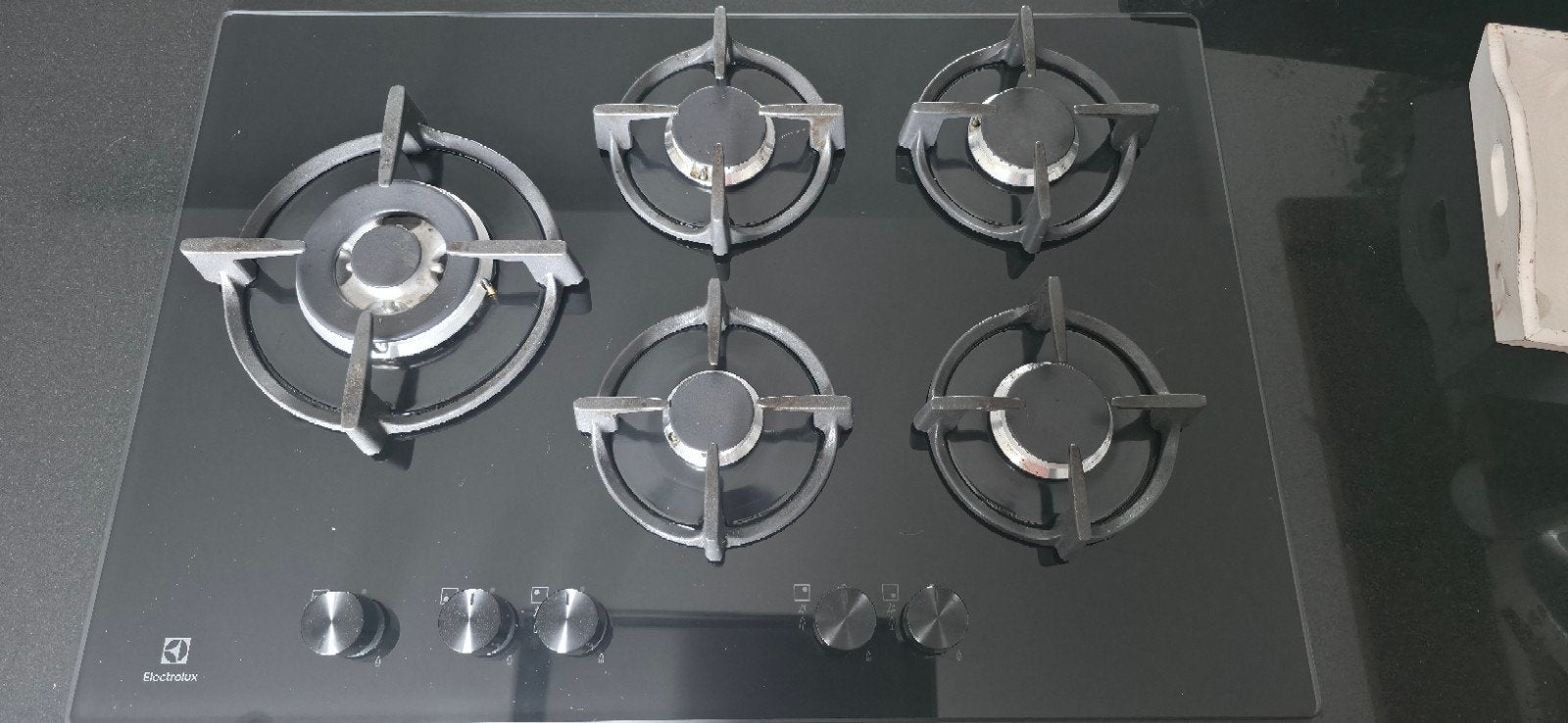 Electrolux taque gaz KGG7567K, Elektronische apparatuur, Ophalen, Tussenbouw, Zo goed als nieuw, Gas