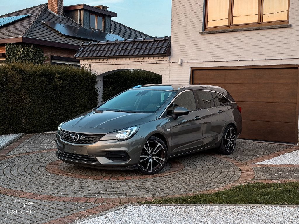 Opel Astra Sports Tourer + Automaat | Navi | LED | Camera, Autos, 90 kW, Argent ou Gris, Achat, Entreprise