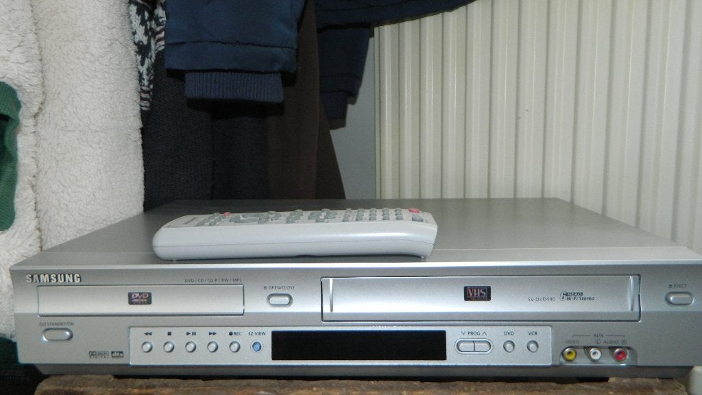 Samsung vidéo vhs/dvd pal/secam stéréo combi, Enlèvement ou Envoi, Utilisé, Lecteur ou enregistreur VHS