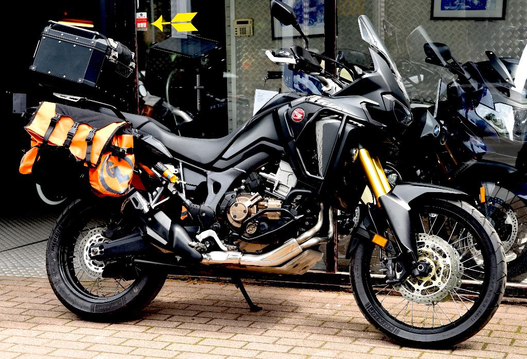 HONDA CRF1000 AFRICA TWIN DCT ***MOTOVERTE.BE***, Motoren, Handvatverwarming, 2 cilinders, Occasion, Bedrijf