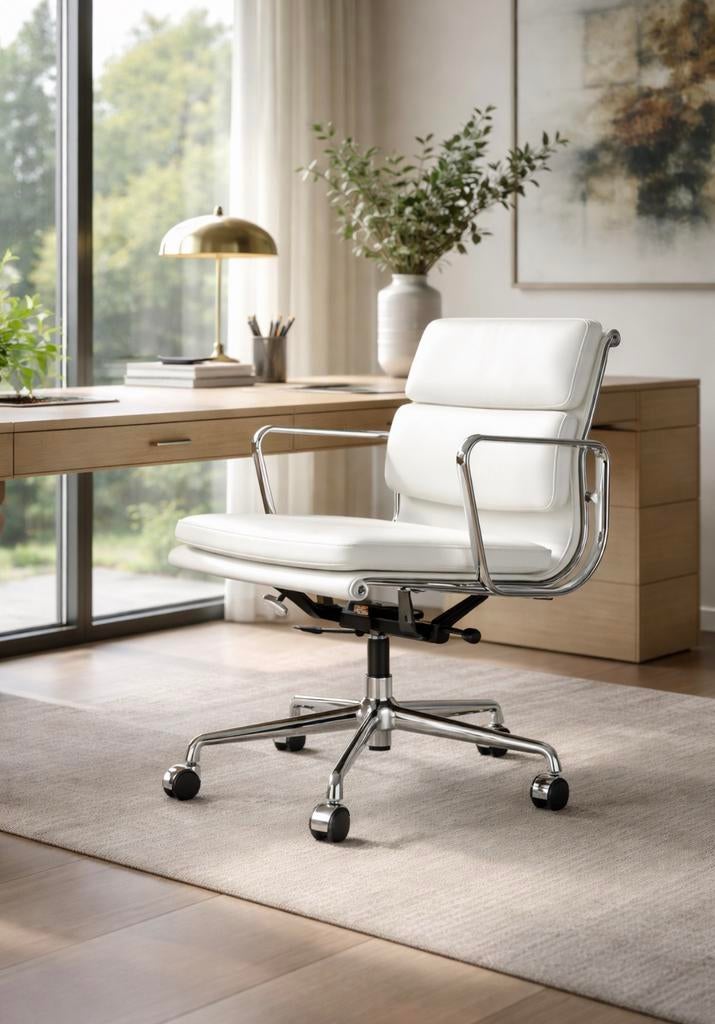 Replica Vitra Eames Executive Chair – Nieuw, Maison & Meubles, Chaises de bureau, Neuf, Chaise de bureau, Blanc, Ergonomique, Enlèvement