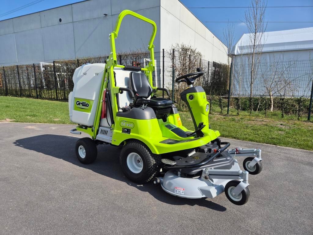 Grillo FD450 frontmaaier NIEUW, Tuin en Terras, Zitmaaiers, Ophalen of Verzenden, Opvangbak