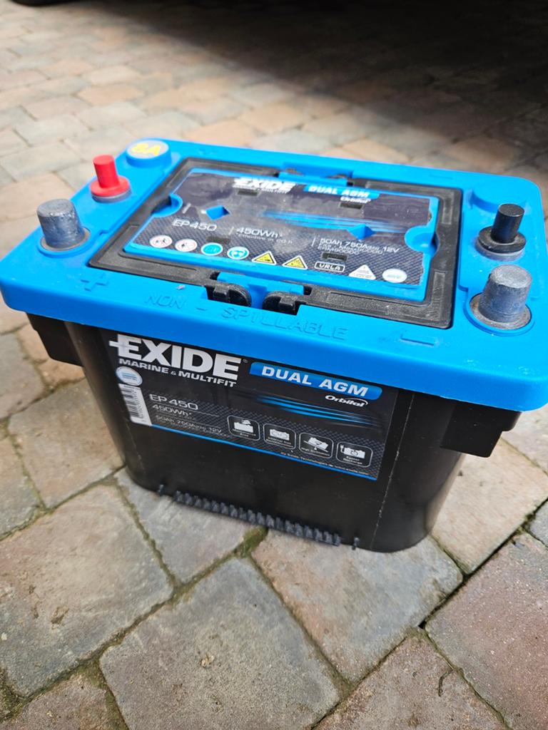 Exide EP 450, Caravans en Kamperen, Caravanaccessoires, Ophalen