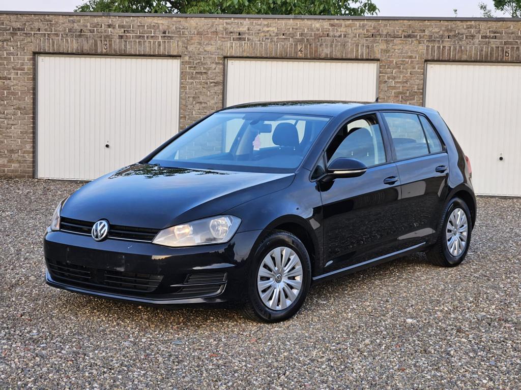 Golf 7 TDI 2013 1.6 bleumotion, Euro 5, Stof, Zwart, 1600 cc