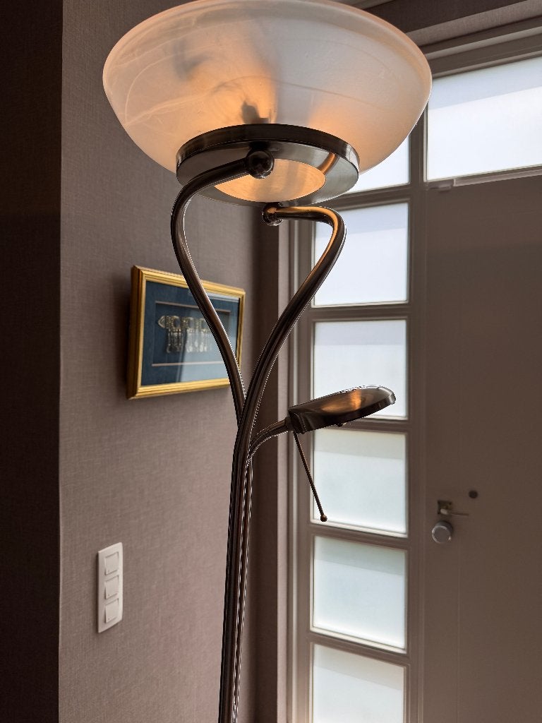 Staanlamp, Huis en Inrichting, Lampen | Vloerlampen, Ophalen, Gebruikt