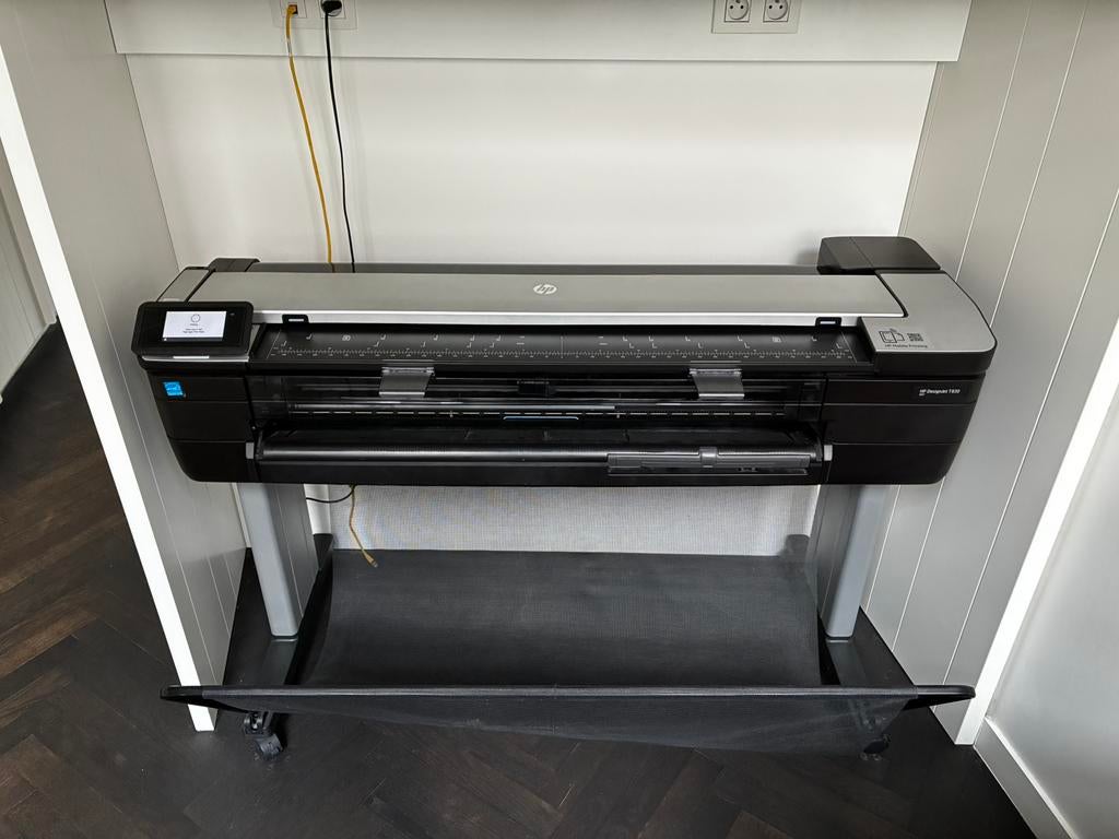 HP DesignJet T830 Plotter / Grootformaatprinter te koop, Gebruikt, Inkjetprinter, All-in-one, Draadloos