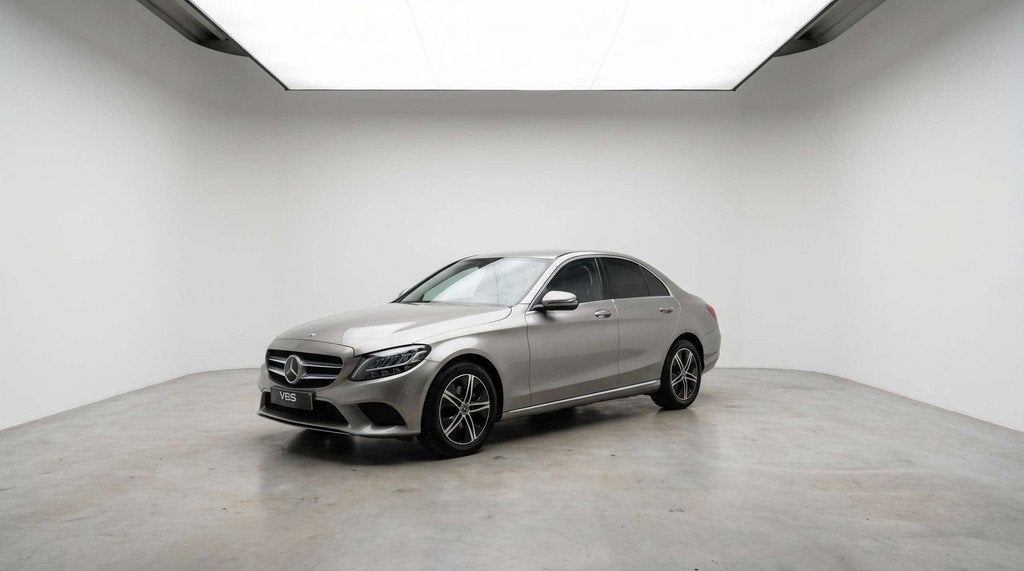 Mercedes-Benz C-Klasse 200 *Réservé* (bj 2021, automaat), Gebruikt, 4 cilinders, Leder, Bedrijf