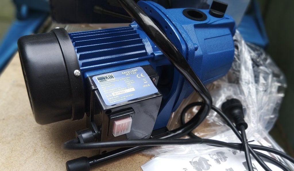 Pompe de jardin KIN 1000W - NEUVE en boîte, Jardin & Terrasse, Enlèvement ou Envoi, Neuf, Électrique, Pompe d'arrosage