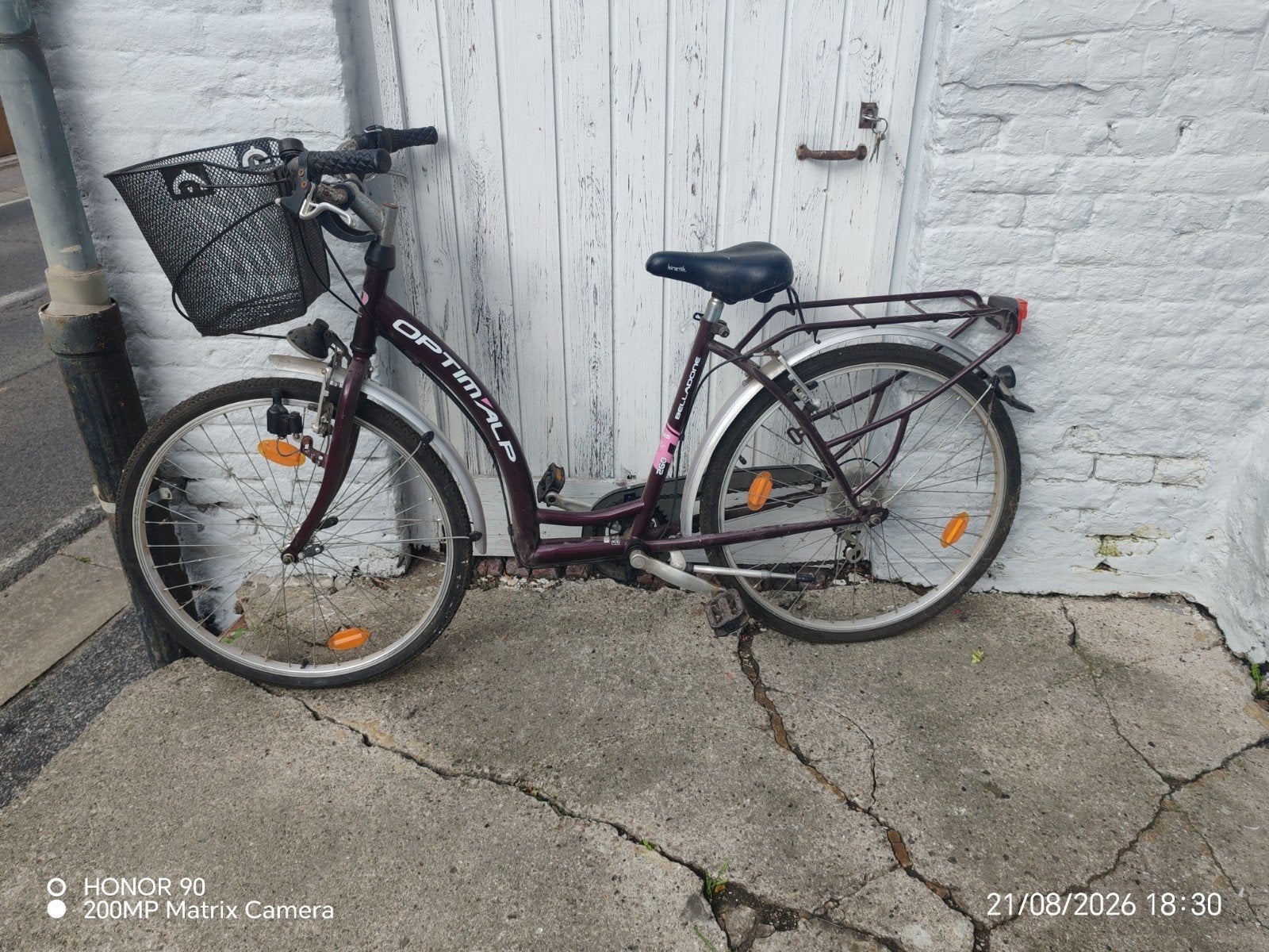 Vélo dame, Enlèvement