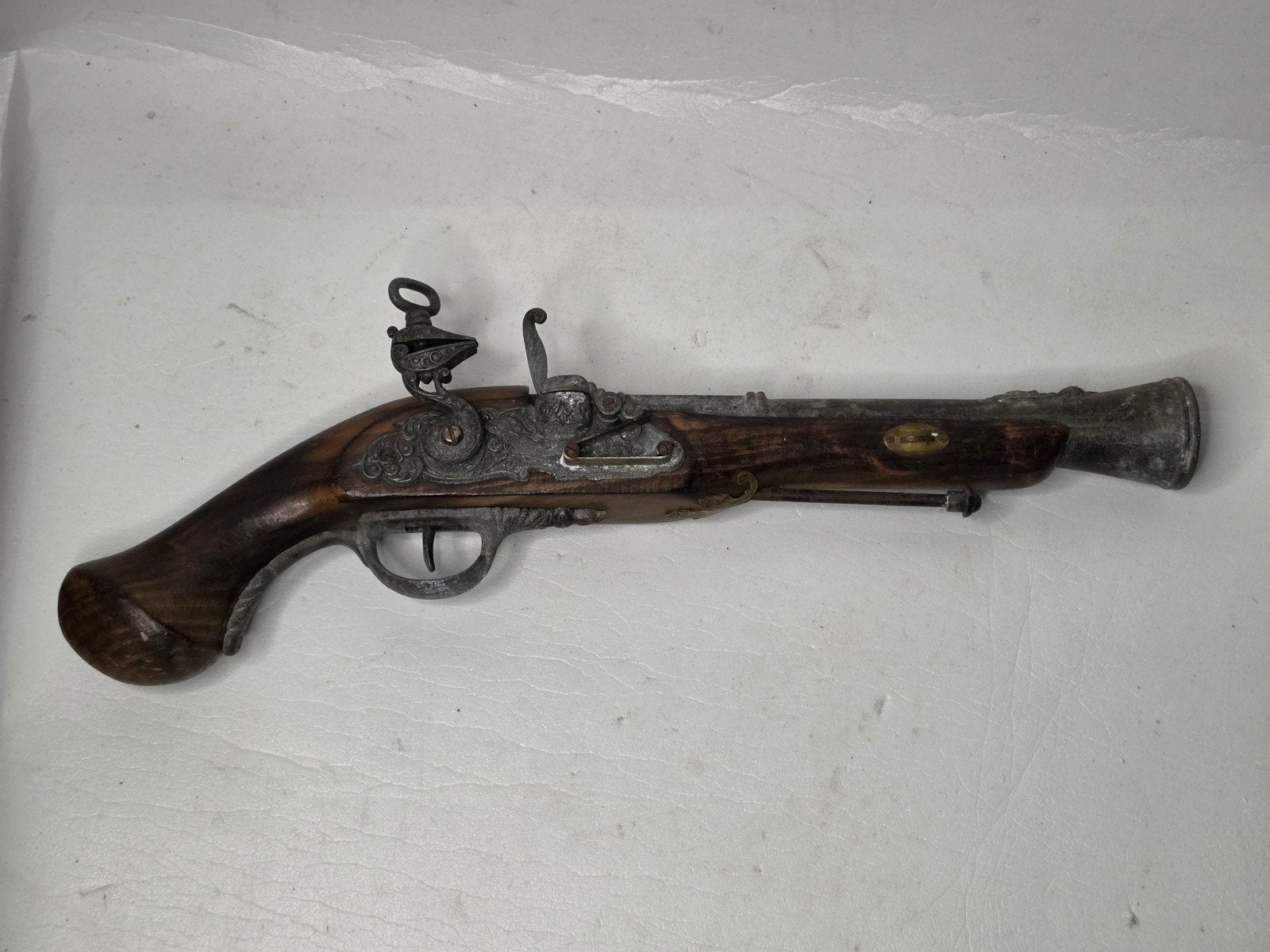 Stunning unique flintlock replica - 43cm vintage-style, Ophalen