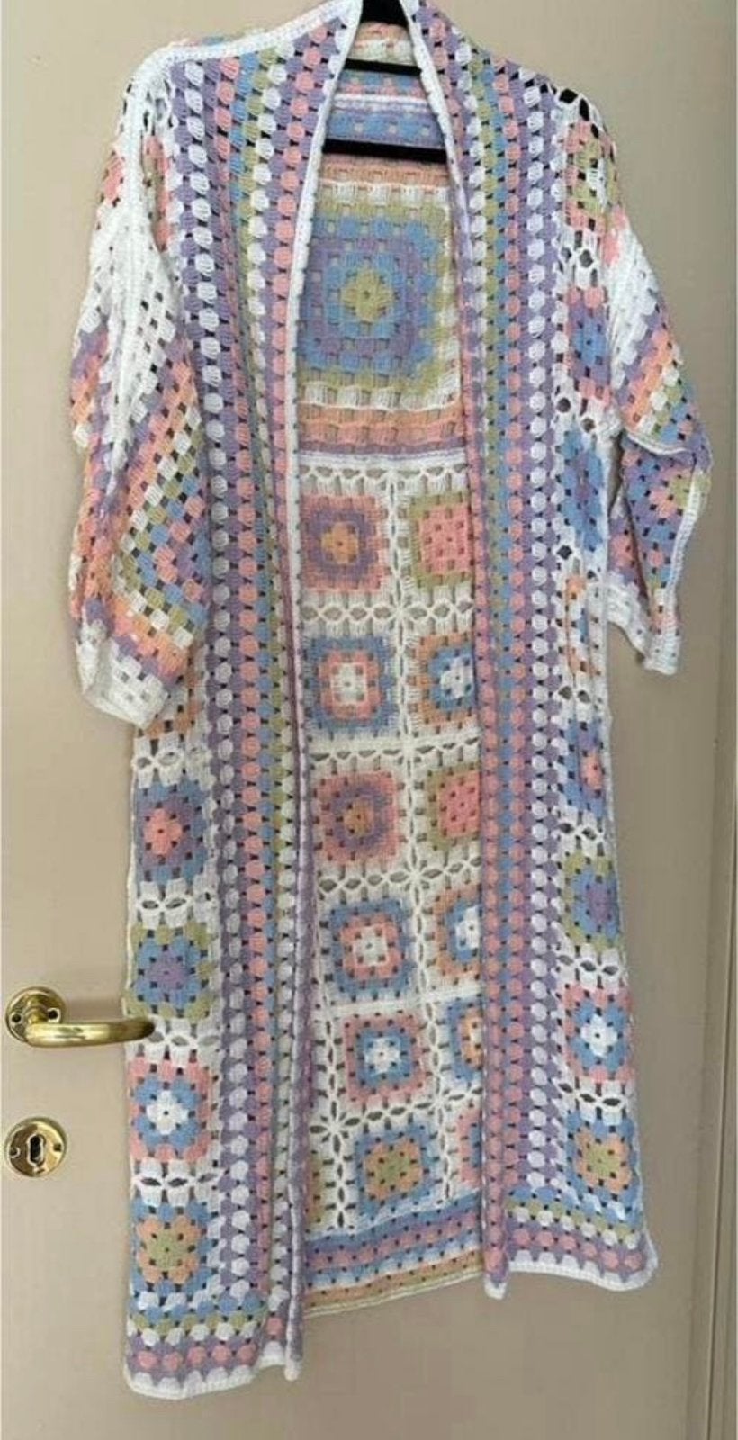 Prachtige gehaakte kimono, Kleding | Dames, Jurken, Verzenden, Nieuw