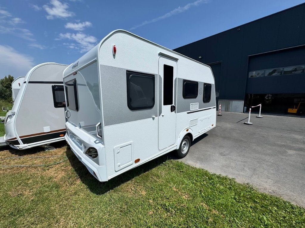 Knaus Sport 400 QD, Caravans en Kamperen, Caravans, Vast bed, Bedrijf, Treinzit, Schokbreker