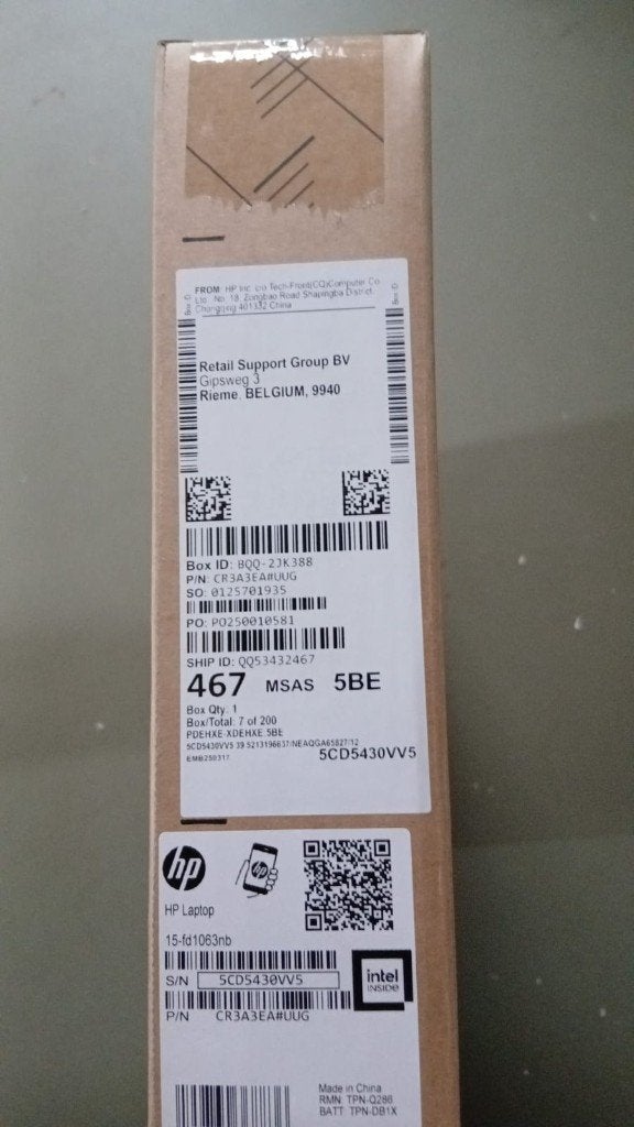 Ordinateur portable, Neuf, Hp, Enlèvement ou Envoi, 512 GB