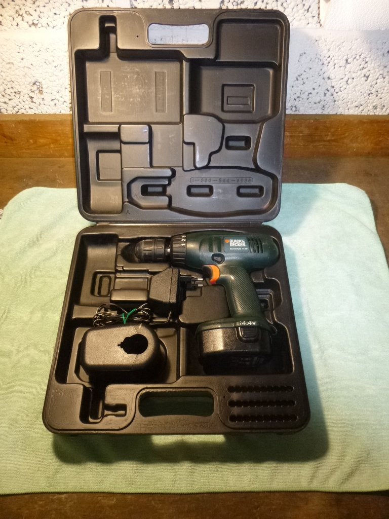 Accu schroef/boormachine, Ophalen, Boormachine