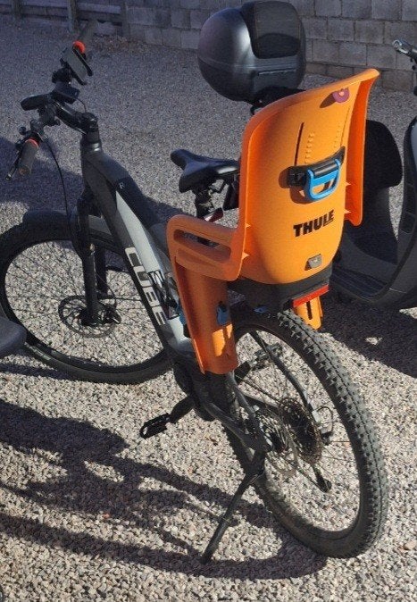 fietsenstoeltje thule, Ophalen, Zo goed als nieuw