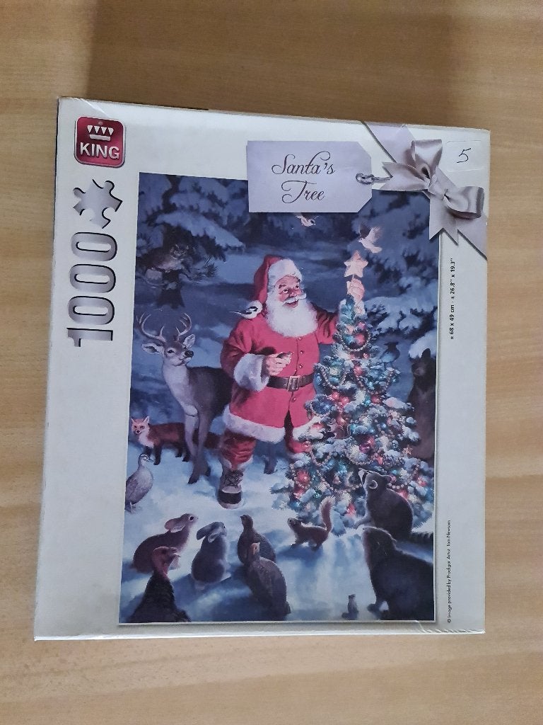 puzzel Santa's tree, 1000 stukken, Ophalen, Zo goed als nieuw