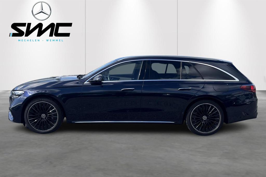 Mercedes-Benz E-klasse Estate E 300 e AMG Line, Auto's, Automaat, 4 cilinders, Blauw, Plug-in hybride