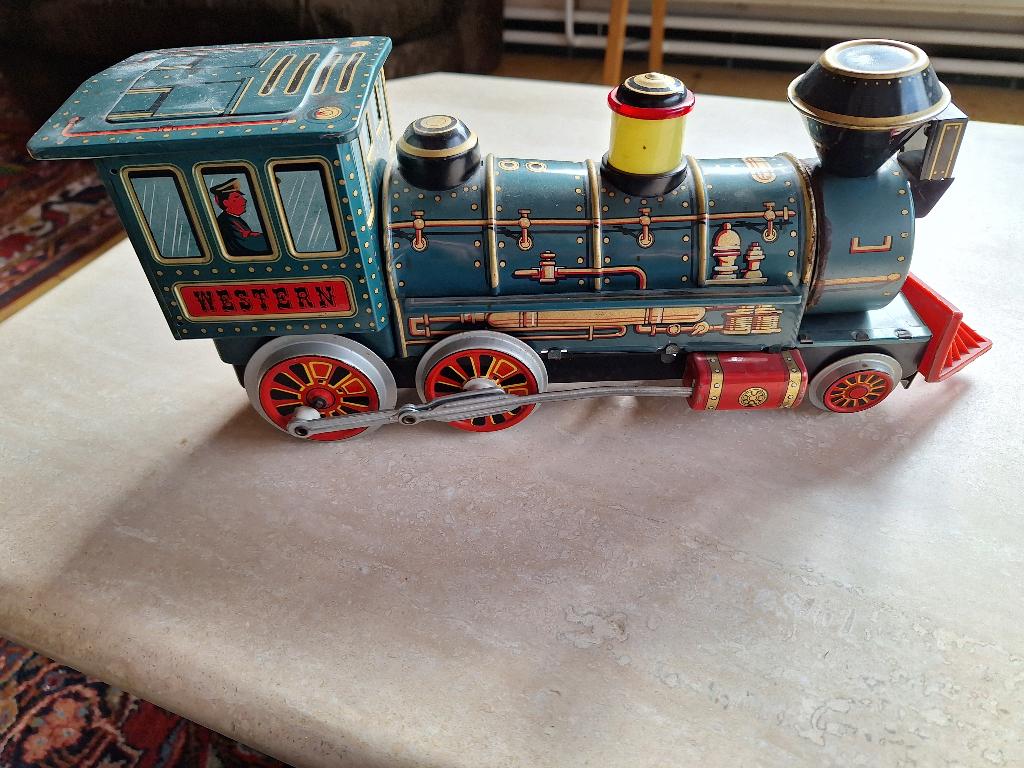 Trein speelgoed jaren 60, sixties, Ophalen