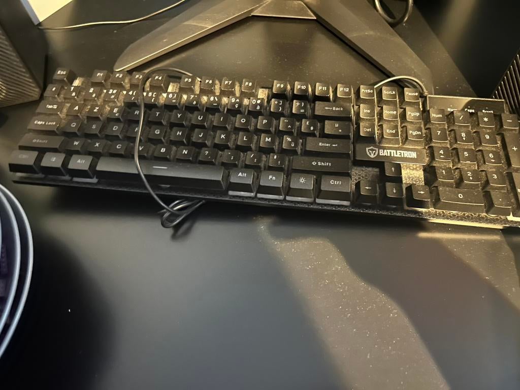 Toetsenbord, Enlèvement, Qwerty, Comme neuf, Filaire