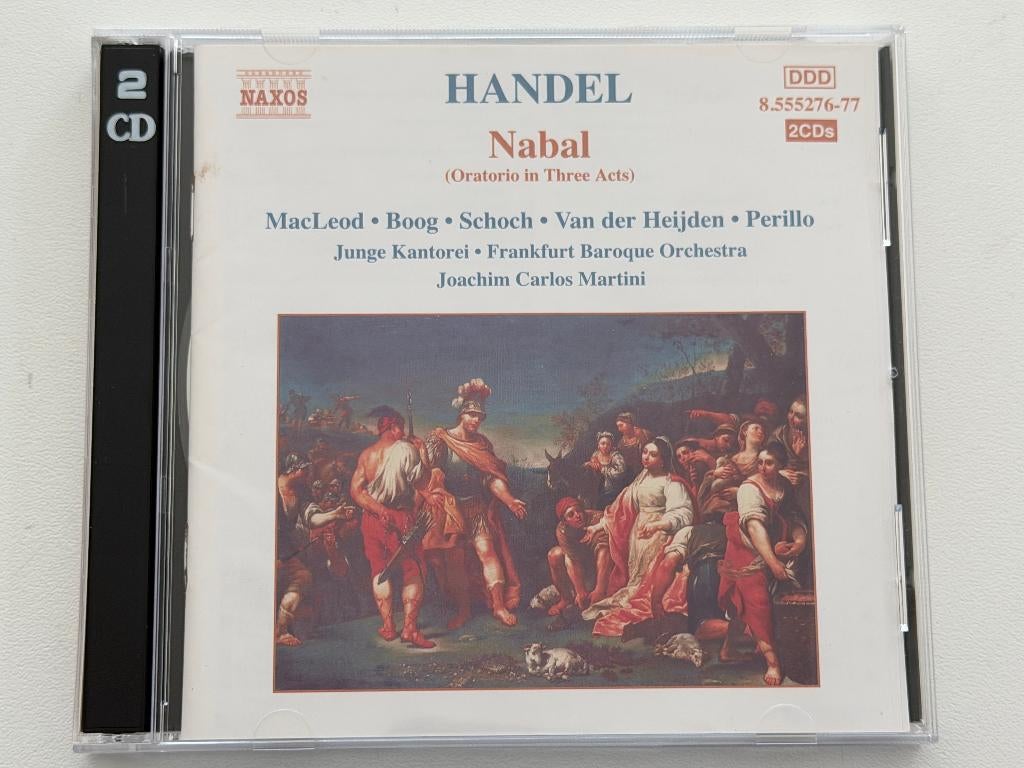 Handel – Nabal (Oratorio In Three Acts), CD & DVD, CD | Classique, Utilisé, Enlèvement ou Envoi