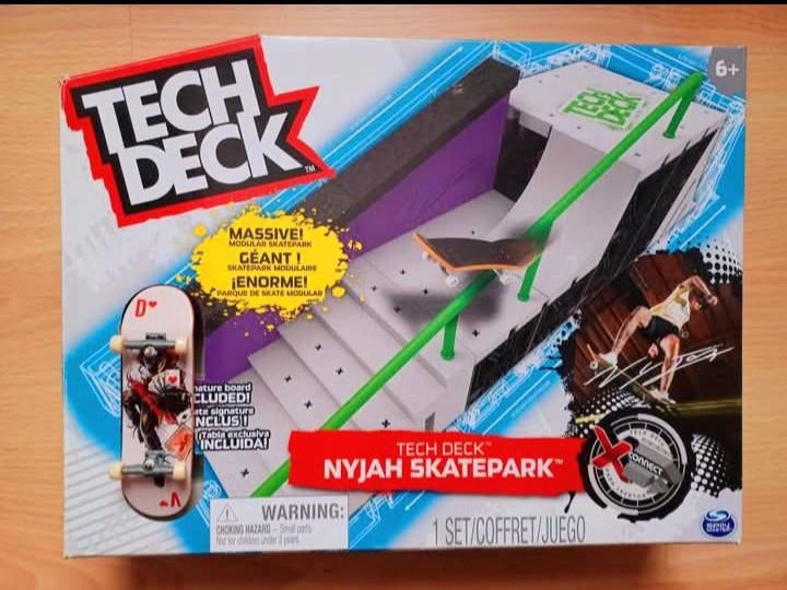 Tech Deck Nyjah Houston Skatepark Large, Ophalen, Zo goed als nieuw, Jongen of Meisje