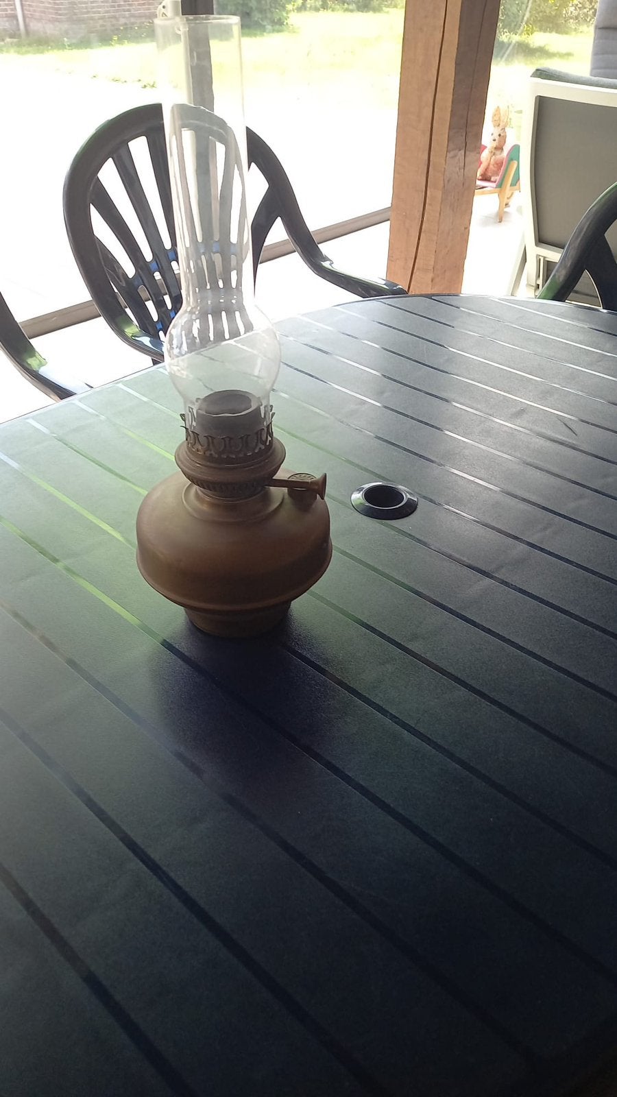 Vintage petroleumlamp, Antiek en Kunst, Ophalen