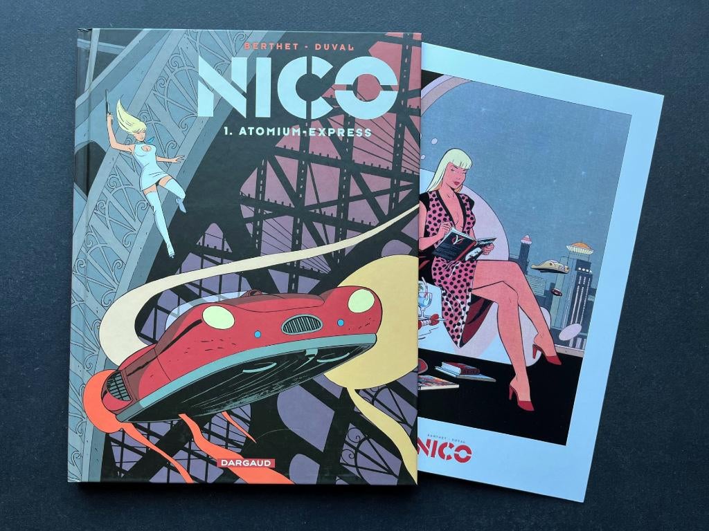 Nico T1 + XL - Atomium-Express - Berthet - EO2010 - Dargaud, Livres, Envoi
