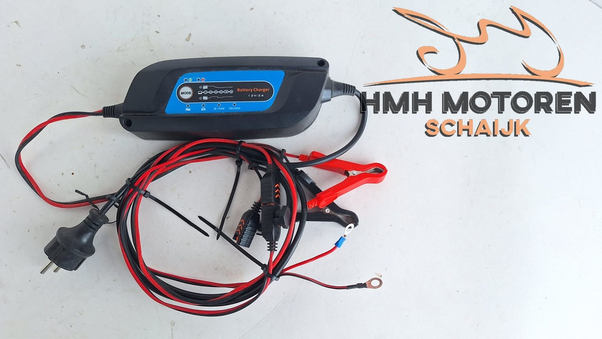 Erayak C9002 slimme acculader en druppellader 6V 12V, Motos, -, Utilisé, -, -