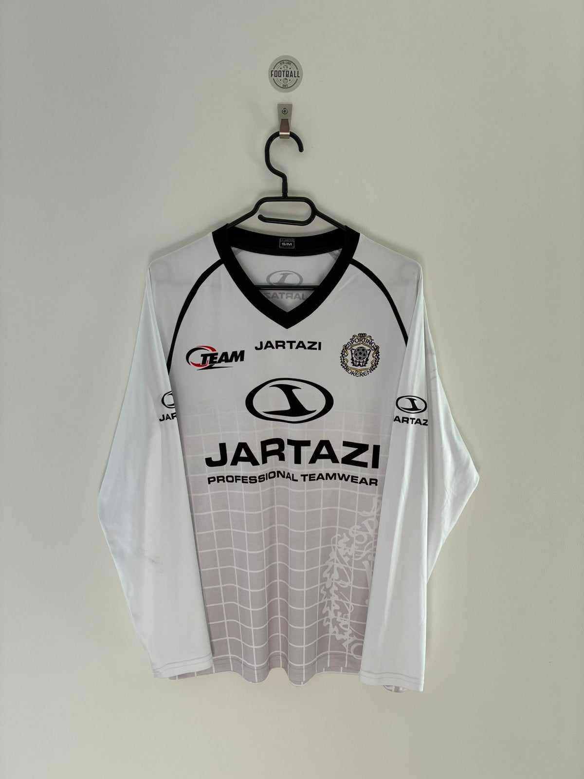 Maillot de football Matchworn Sporting Lokeren taille S, Collections, Enlèvement ou Envoi, Comme neuf