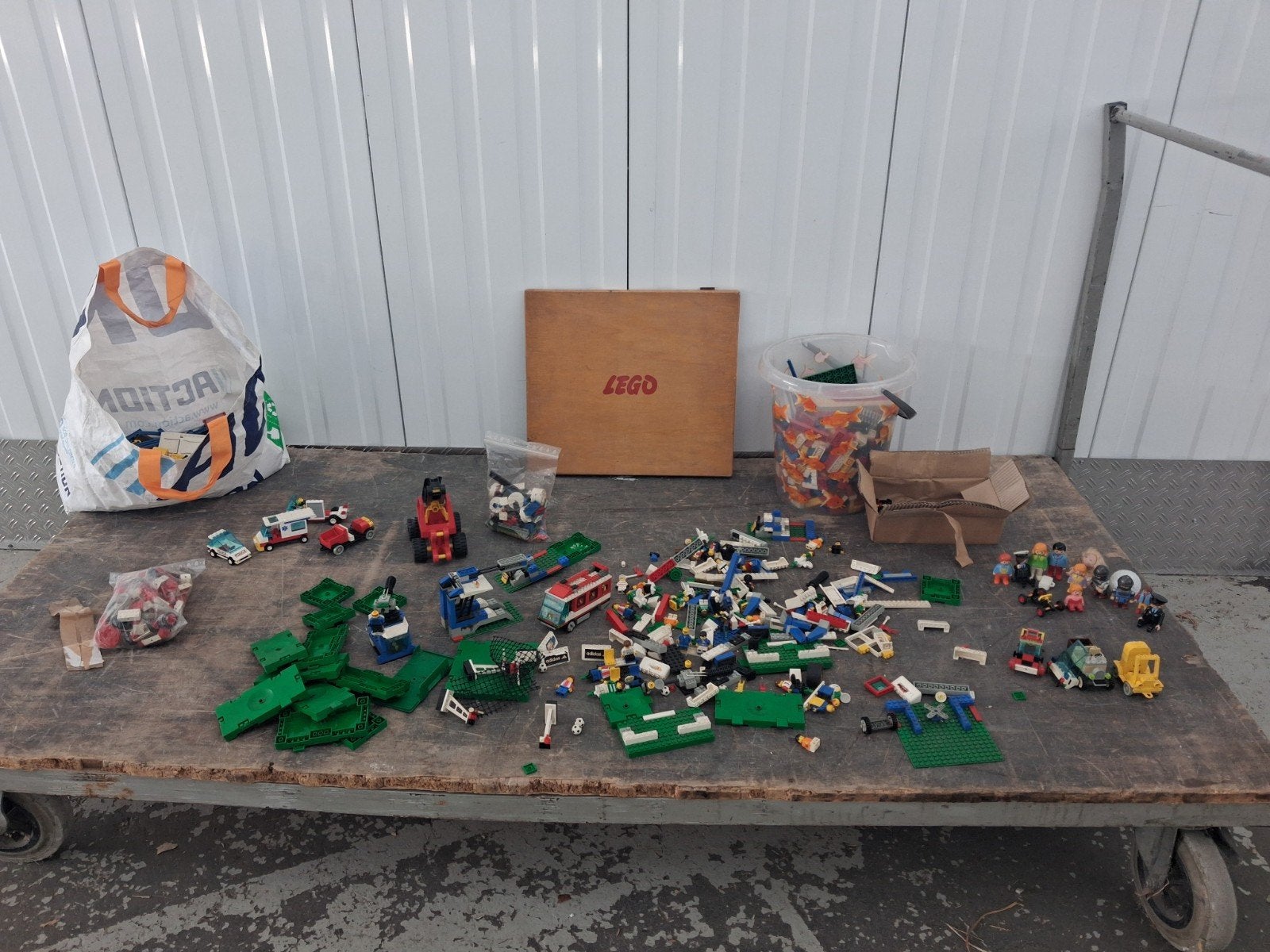 Lego keldervondst groot lot, Verzamelen, Ophalen of Verzenden