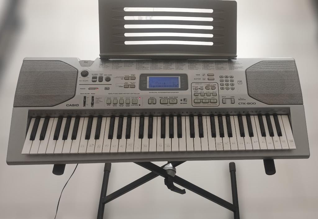 Piano CASIO CTK-800, Enlèvement, Utilisé, Autres nombres, Casio