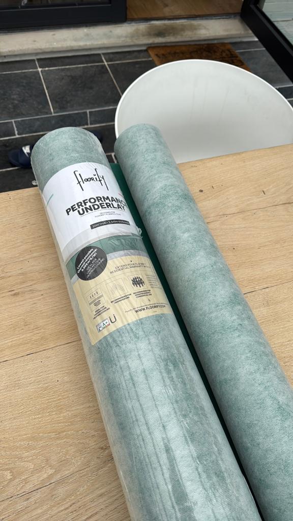Floorify performance ondervloer vinyl 15m, Ophalen, Nieuw, 10 m² of meer, Overige typen