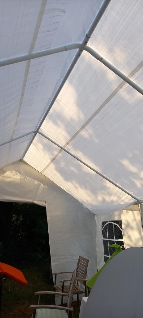 Partytent 4x6, Ophalen