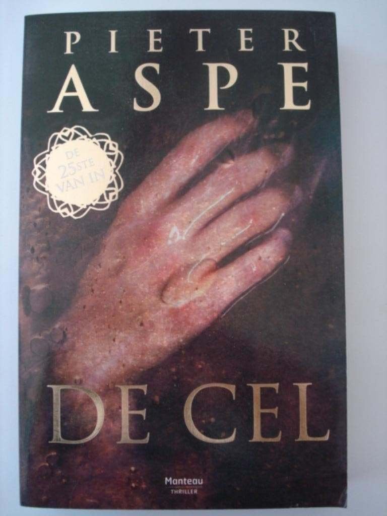 22OZ. Pieter Aspe De cel Manteau Thriller, België, Pieter Aspe, Verzenden, Zo goed als nieuw