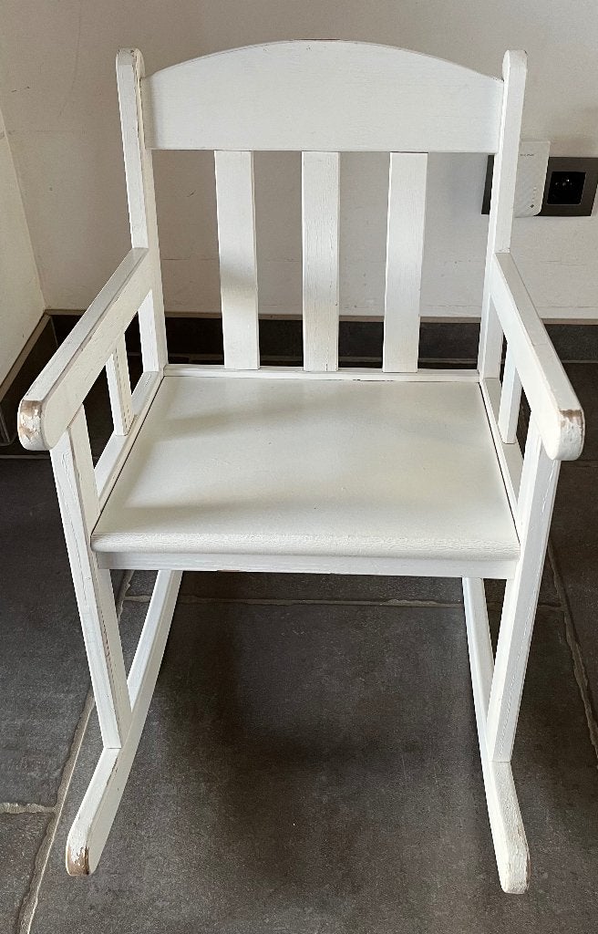 Chaise à bascule en bois enfant, Enfants & Bébés, Enlèvement, Utilisé, Autres types