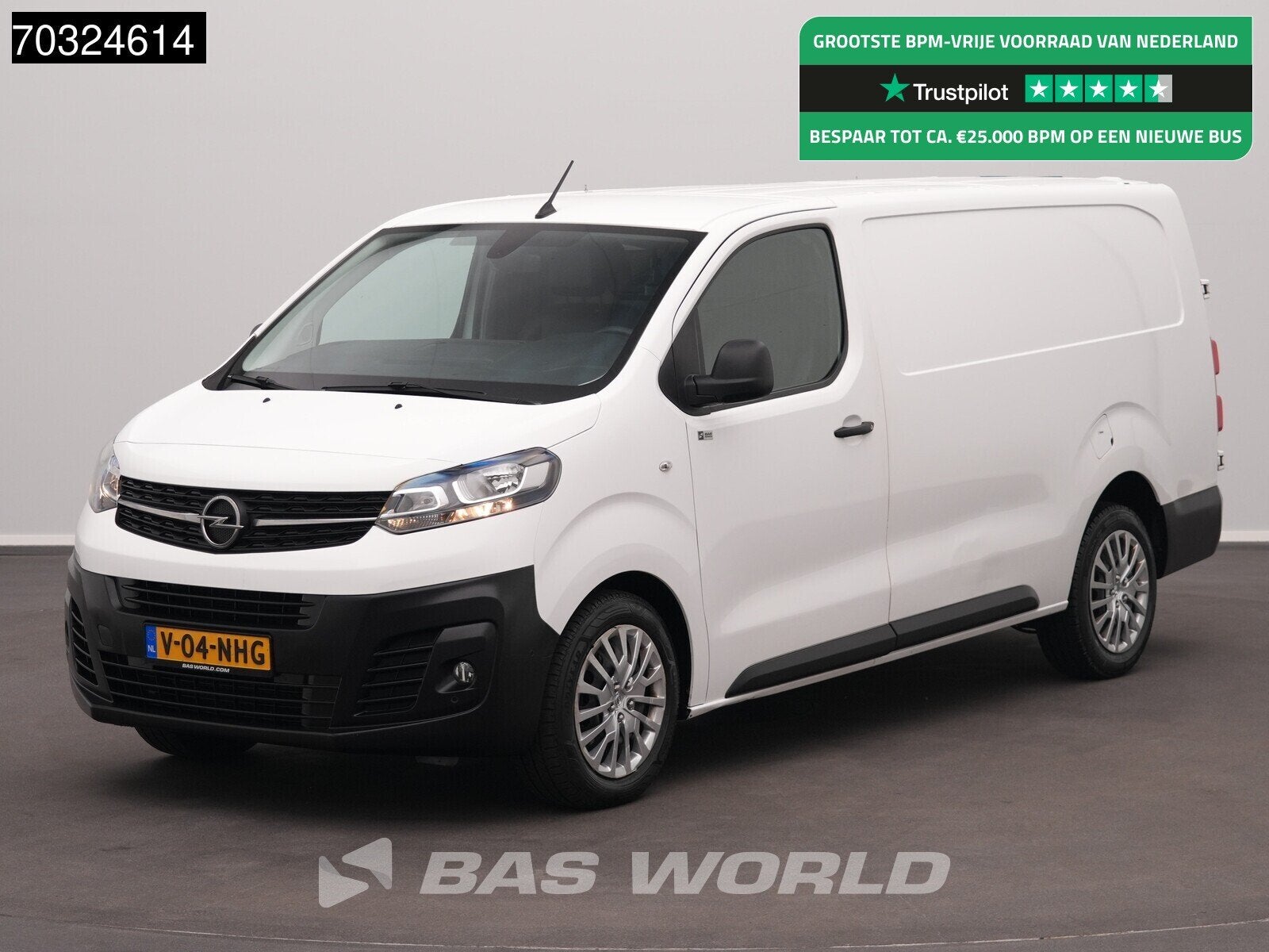 Opel Vivaro 177PK Automaat L3H1 Airco Cruise Parkeersensoren, Auto's, Automaat, Stof, Wit, Bedrijf
