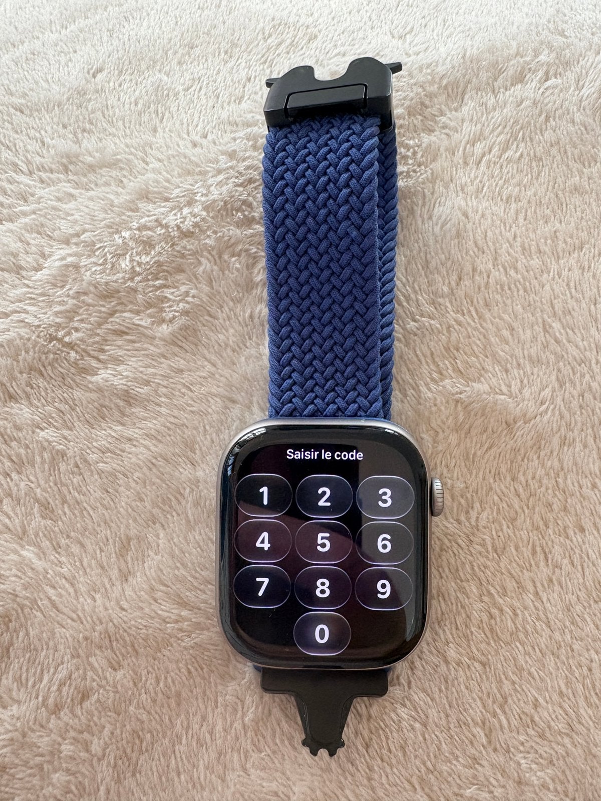 Apple Watch série 11 46 mm, Étanche, Gris, IOS, Comme neuf