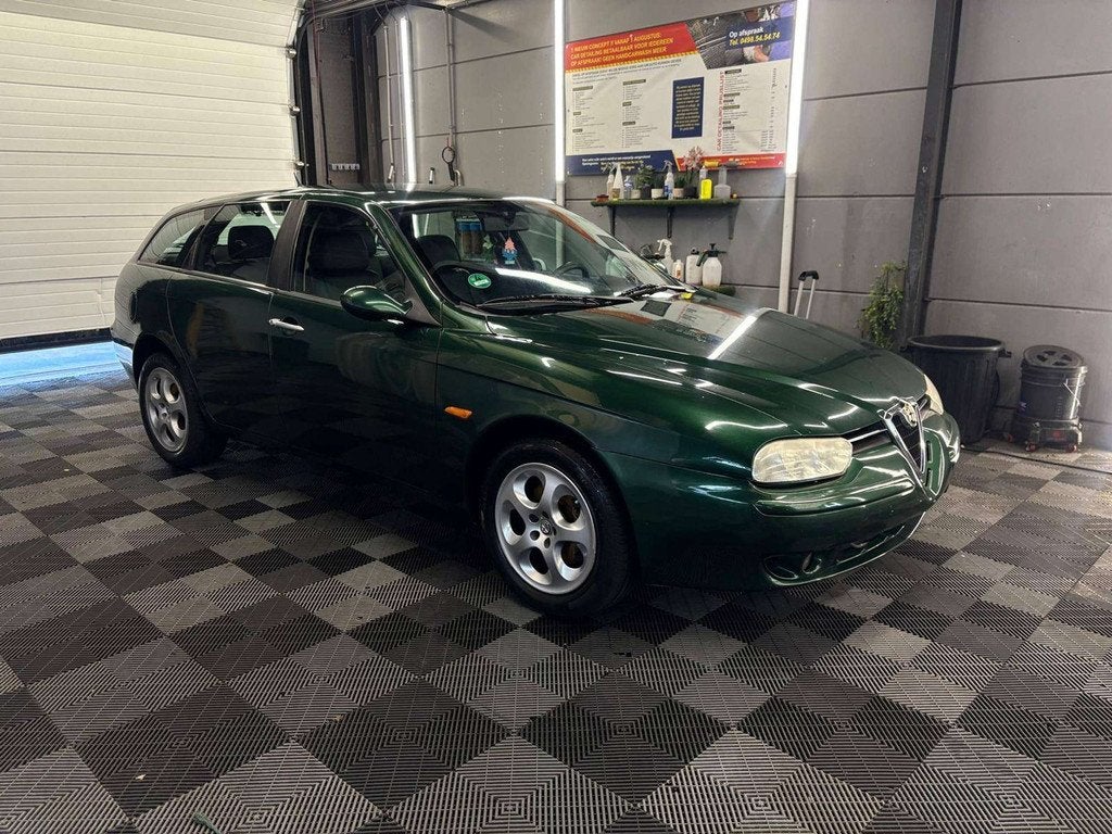 Alfa Romeo 156 BENZINE MANUEEL EUR3 187282KM, Gebruikt, 4 cilinders, 1795 kg, Bedrijf