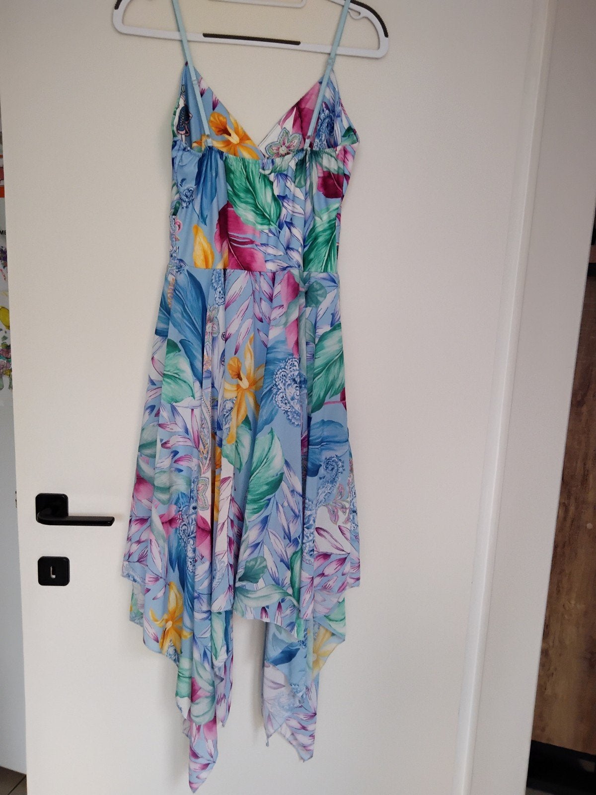 Midi Zomerkleed, Blauw, Ophalen of Verzenden, Zo goed als nieuw, Geen merk